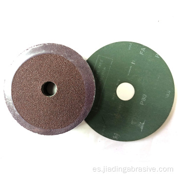 Discos abrasivos de fibra de 4,5 pulgadas para moler